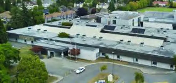 R.C. Palmer Secondary building exterior.