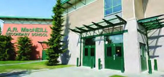 A.R. MacNeill Secondary building exterior.