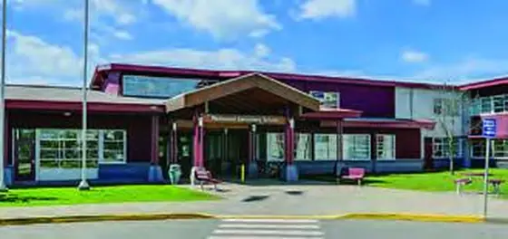 Richmond Secondary building exterior.